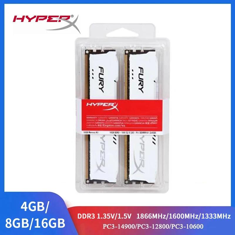 HyperX RAM DDR3L DDR3 8GB 4GB 1600MHz 1333 1866MHz ӿ ũž ޸ 240  DIMM 1.35V 1.5V RAM HyperX FURY ޸ 